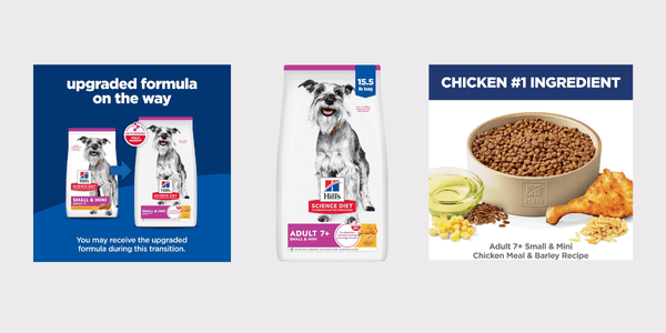 Hill’s Science Diet Adult Small Paws Chicken Meal & Rice Recipe